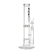 Load image into Gallery viewer, GRAV 12" Straight Water Pipe w/Disc Perc - Clear