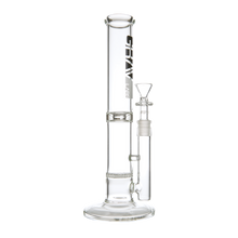 Load image into Gallery viewer, GRAV 12&quot; Straight Water Pipe w/Disc Perc - Clear - Discount - Brand New With Minor Damage to Retail Package
